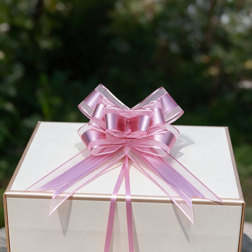 Decorative Gift Wrapping Ribbon Bows for Presents Set (10)